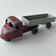 Vintage Lesney No.10 Mechanical Horse & Trailer Grey wheels Matchbox England 