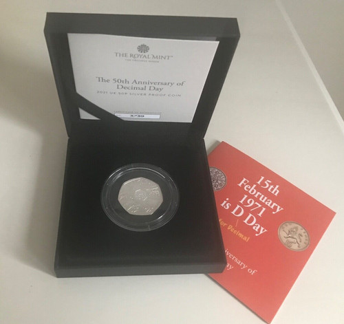 Pence silver proof decimal - proof,