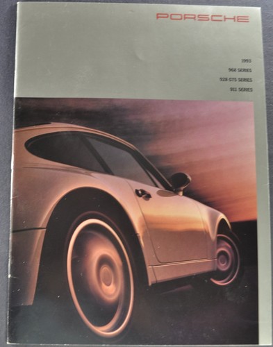 1993 porsche brochure - 1993,