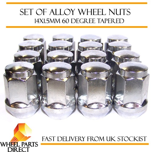 Alloy wheel nuts 14x1 5 - alloy,