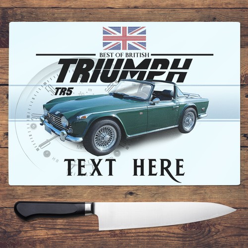 Personalised triumph tr5 - personalised,