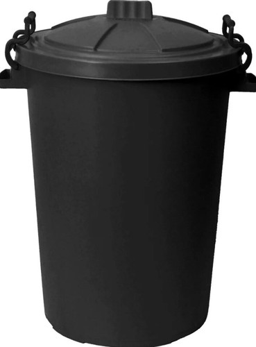 85l black heavy - duty, plastic