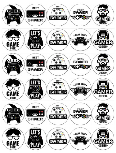 Edible gaming birthday - edible,