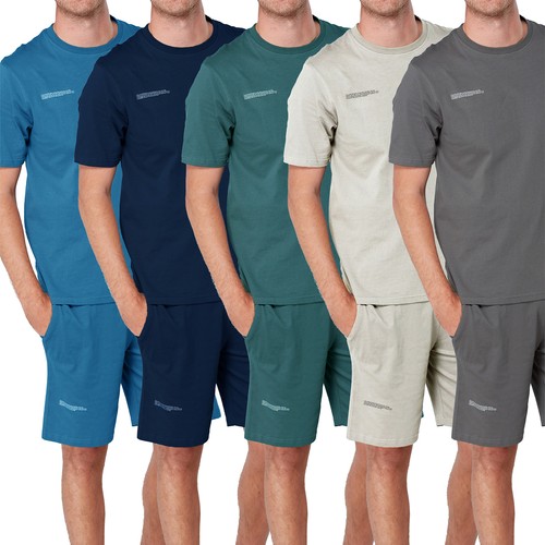 Mens pyjamas shorty short - mens,