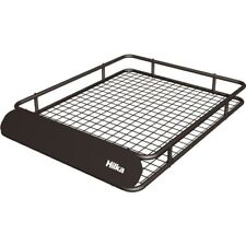 Hilka car cargo roof rack tray basket with wind protector 83290502