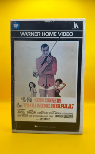 Thunderball rental vhs - thunderball, ex-rental