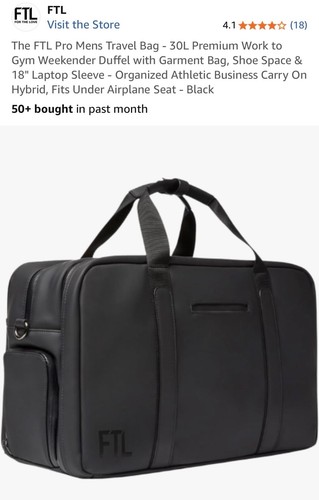 Ftl pro men travel bag - ftl,
