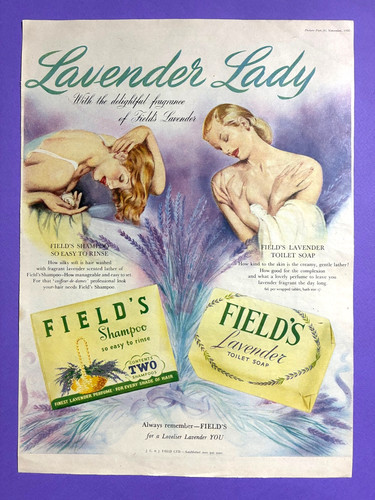 Fields lavender soap shampoo - soap,