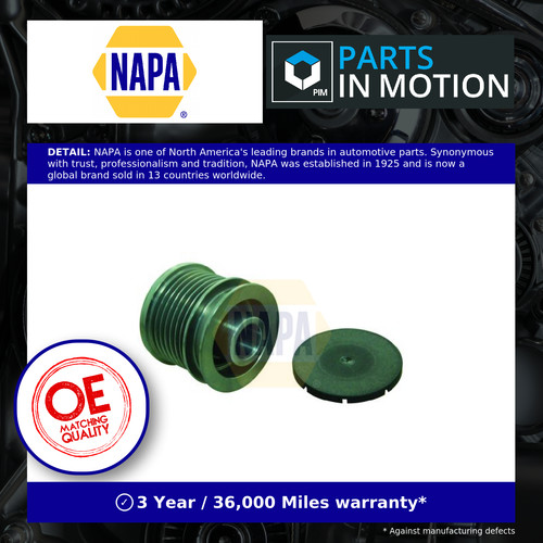 Overrunning alternator pulley - overrunning,