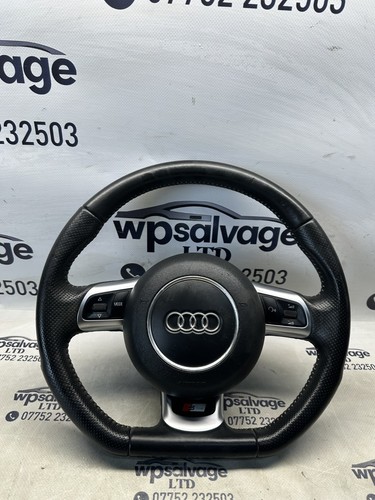 Audi spoke flat bottom - audi,