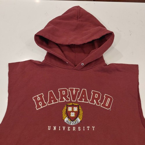 Vtg harvard university hoodie - vtg,