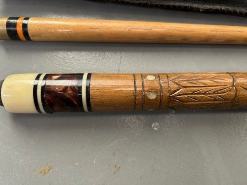 Vintage snooker pool cue 2 - vintage, cue,