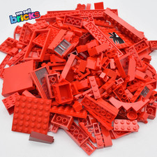 Lego red 500g bricks parts - red,