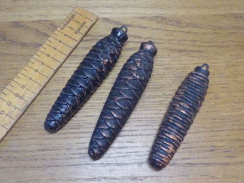 Pair pine cone weights for - pair,