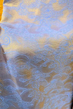 Luxury Blue Jacquard Cloud