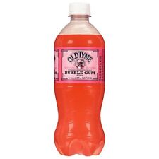 Old Tyme Bubble Gum Soda 20oz Exotic Pop 24 Bottles Pre-Order