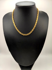 9ct GOLD BYZANTINE LINK SOLID
