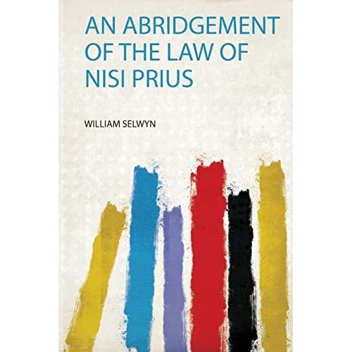 Abridgement the law - abridgement,