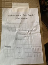 Buyyah 55" Long Wall Hay Rack