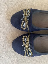 Gabor French Navy Suede