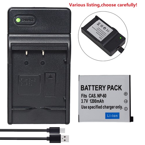 Battery charger for casio - charger,