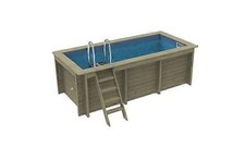 Endless wooden pool - endless, 4m