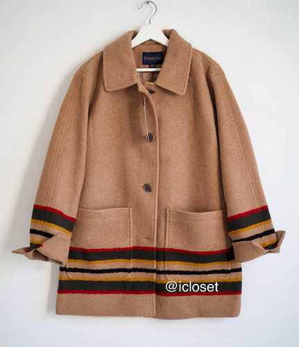 Pendleton wool blend topper - wool,