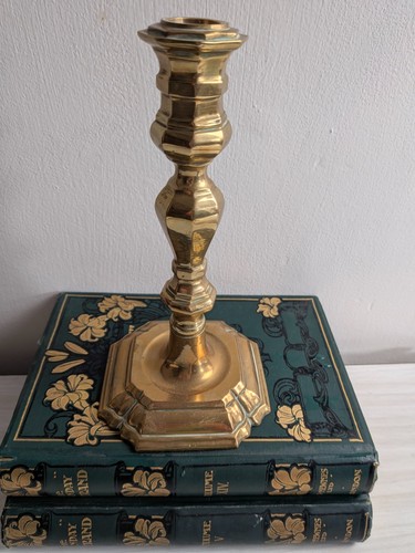 Vintage solid heavy - 9", brass