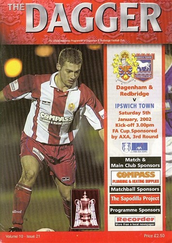 Dagenham ipswich town - ipswich, (fa