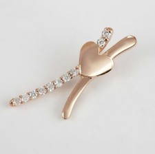 Diamond Heart Design Pendant For Women 18K Solid Gold Fine Jewelry Wedding Gift