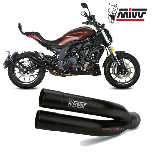 Mivv exhaust muffler double - exhaust,