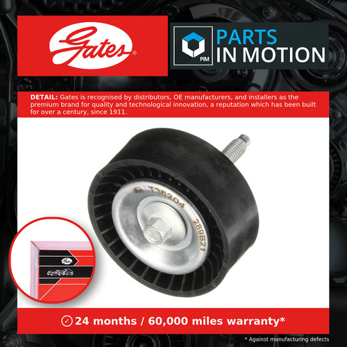 Aux belt idler pulley - belt, fits