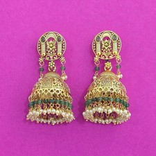 Indian Pakistani Matte Gold