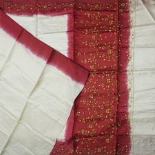 Vintage Off-White Sarees 100%