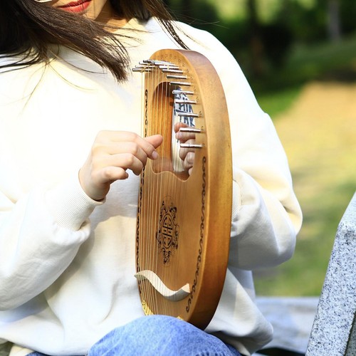 Strings harp wood - harp,