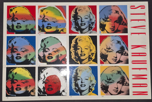 Steve kaufman mini - kaufman, marilyn
