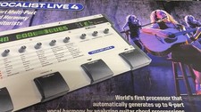 Digitech Vocalist Live 4 Vocal Harmony Guitar Effects Processor