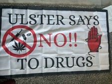 Ulster Says No To Drugs Flag