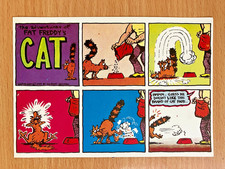 Vintage Fat Freddy's Cat Postcard A ( Freak Brothers ) - 1981 Knockabout Comics