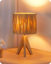 EDISHINE Small Rattan Table