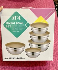 5-Piece Stainless Steel Mixing
