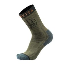 Beretta Mens Merino Boot Socks Green Short Socks Warm 