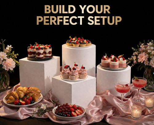 Table plinth food buffet - table,