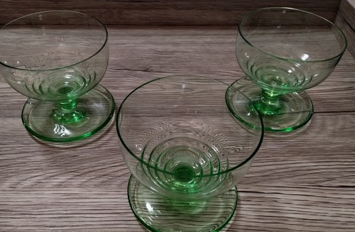Vintage green glass - 3,