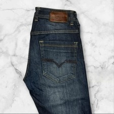 Mens Denim Blue Diesel Industry Thanaz Wash 008TS Jeans Size 30R (W30 L32) R9