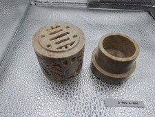 Chinese Ornate Alabastar/