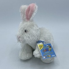 GANZ Webkinz White Rabbit Plush With Sealed Code