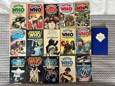 Vintage Doctor Who Target Book Collection Bundle- Rare Finds- 16 Books