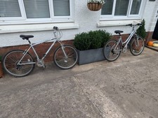 His & Hers Raleigh Tundra Air Lite Aluminum Mountain Bikes 26" Wheels 17" Frame