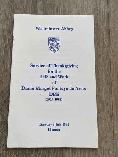 Dame margot fonteyn arias - dame,